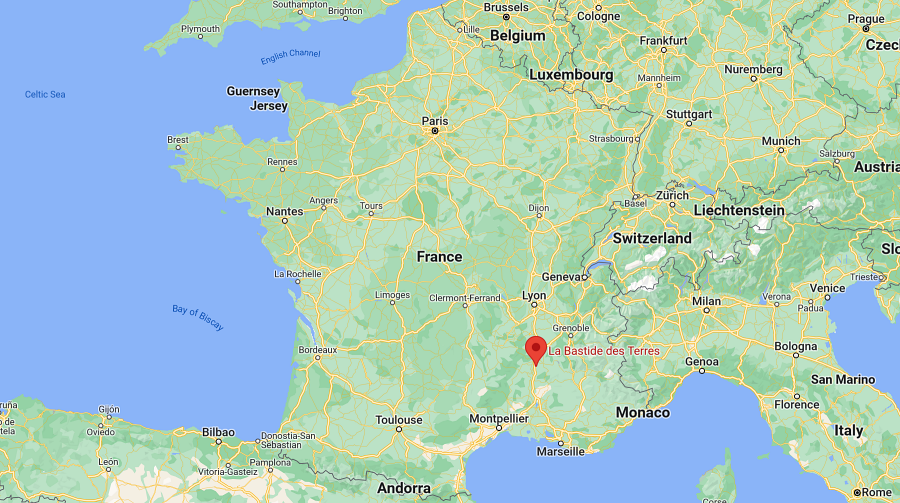 Location of Bastide